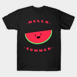 Hello Summer Delicious Watermelon T-Shirt